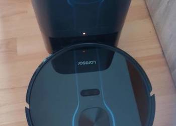 Robot sprzątający Laresar l6 nex czarny ze stacją dokującą samoopróżniającą