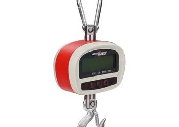 Waga hakowa 300kg LED pilot baterie