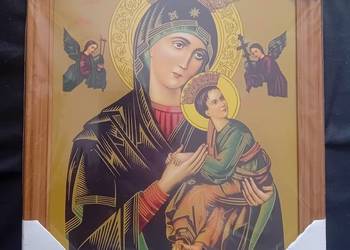Ikona Matki Boskiej Nieustającej Pomocy, replika. stan nowy, w folii.