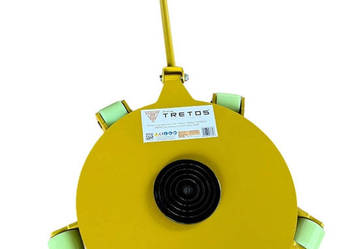 Wózek transportowy TRETOS Delta – rolki rotacyjne 360°, 6 T (TR-6360)