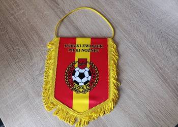 Proporczyk okolicznościowy Łódzkiego Związku Piłki Nożnej