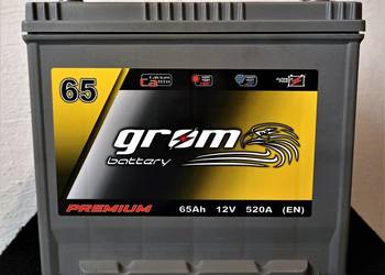 Akumulator 65Ah 670A  GROM Premium Japan