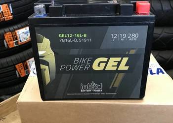 Żelowy akumulator Motocykl Quad INTACT bateria 12 V, 19 Ah, 280 A Germany