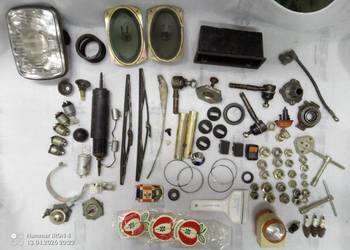 Fiat 126p Maluch FSM zestaw części auto PRL