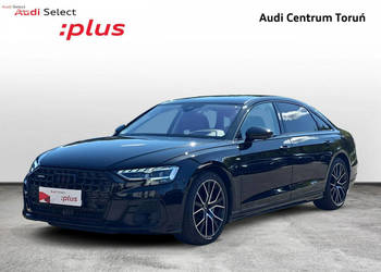 Audi A8 Lang_OśSkrętna_Masaże_Wentylacja_HeadUp_Panorama_B&O_Webasto_Docią…