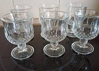 Kieliszki NOWE do wina koniaku napoi 6szt na nóżce