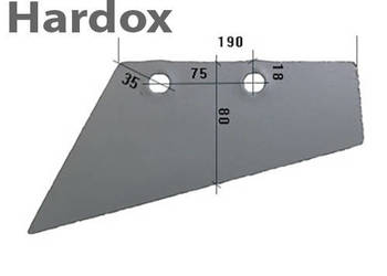 Lemiesz przedpłużka HARDOX 1903694 części do pługa LANDSBERG