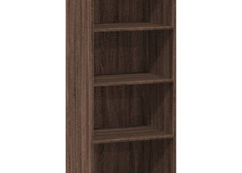 Wysoka szafka brązowy dąb 50x41x124 cm WM-846403