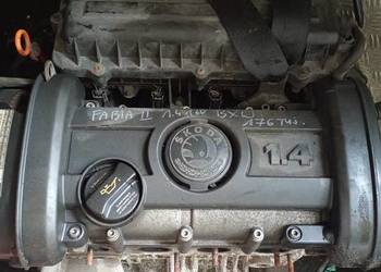 Silnik Skoda Fabia II BXW 1,4 16 V, części transport FV
