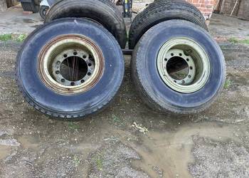 Koła ciężarowe Bridgestone / Michelin na felgach – komplet 4 sztuki