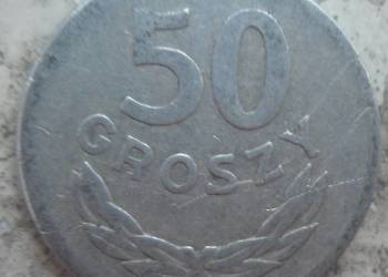 POLSKA-50 GROSZY-1965 r-AL-