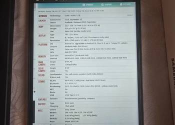 Tablet Galaxy Tab A11 4/64 8,7" SM-X133