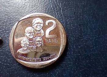 Stare monety 2 rand 2019 RPA