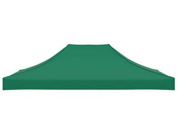 vidaXL Dach do namiotu imprezowego, 4 x 3 m, zielony(SKU:315354)