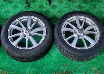Alufelgi 4szt koła Toyota 17' 5x114 opony zima 215/55/17