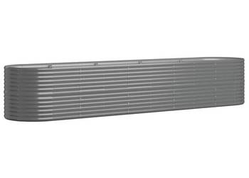 vidaXL Podwyższona donica, stal ocynkowana 368x80x68 cm(SKU:318964)