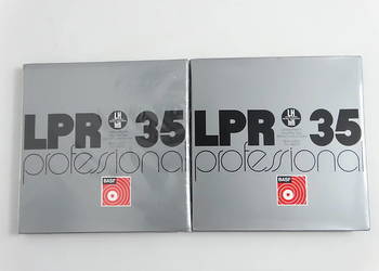 Legendarne taśmy szpulowe BASF LPR 35 Professional – 18cm (Zestaw 2 szt.)