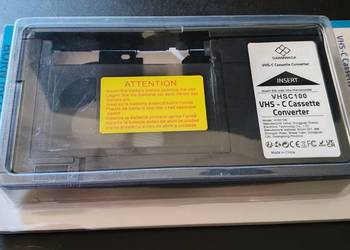 Kaseta matka VHS.konwerter na mniejsze kasety VHS