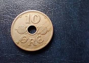 Stare monety 10 ore 1933 Dania