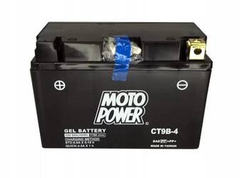 Akumulator motocyklowy MotoPower CT9B-BS YT9B-BS 12V 8Ah115A