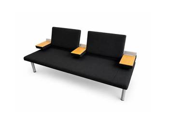Sofa Wilkhahn Cana 890 lounge Czarna