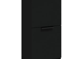 Szafka czarna 30x30x70 cm materiał drewnopochodny WM-811171