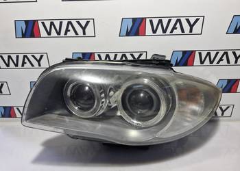 BMW E81 E87 LCI LAMPA PRZÓD LEWA XENON NIESKRĘTNA KOMPLETNA 7170291