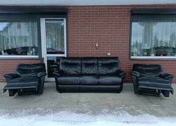 Sprzedam wypoczynek 3,1,1 ze skóry