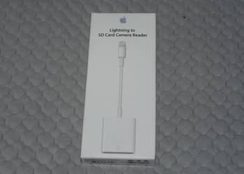Adapter przejściówka Lightning czytnik kart SD