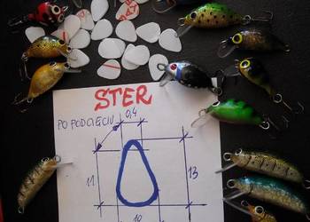 Stery do woblerow nr.0  z 1 mm. sztuk 50 czytaj