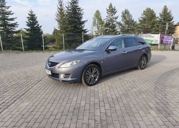 Mazda 6 kombi 2008 r. 1.8 benzyna + LPG.