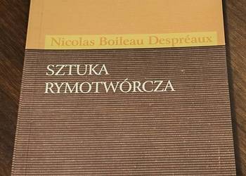 Sztuka Rymotwórcza- Nicolas Boileau Despreaux Klasyka mniej znana