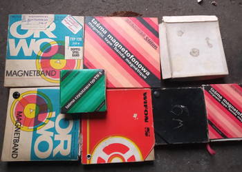 Sprzedam taśmy magnetofonowe 8sztuk