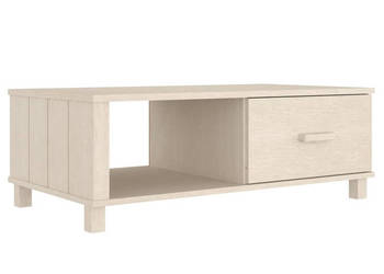Stolik kawowy HAMAR miodowy brąz 100x55x35 cm lita sosna WM-340452