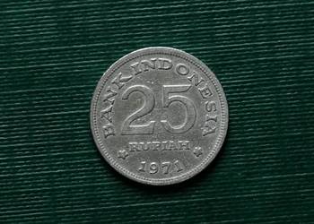 INDONEZJA - 25 rupii, 1971r