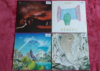 Płyty winylowe- Genesis, Asia, Yes