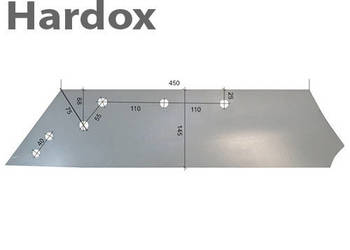 Lemiesz 300ha! HARDOX A51908110R/L do pługa MASCHIO GASPARDO
