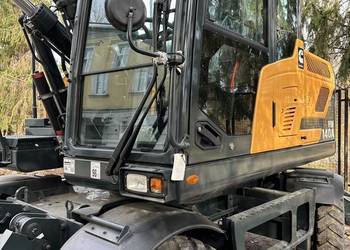 Oferujemy usługi nowoczesną, 15-tonową koparką kołową Hyundai HW 140A