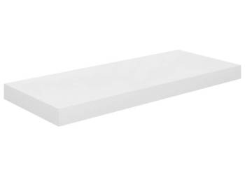 Półka ścienna wysoki połysk biała 60x235x38 cm MDF WM-323748