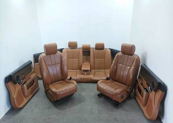 FOTELE PRZÓD KANAPA GRZANE EKRAN TV BOCZKI EU ELEK Jaguar XJ VIII  X351