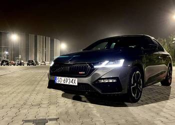 SKODA OCTAVIA RS 245KM • 2023 • MANUAL • 41 701 KM • 1 WŁAŚCICIEL • GRAPHIT