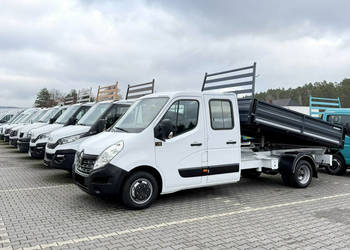Renault Master 6 Os. Brygadówka DOKA Zabudowa Wywrotka 3 stronna (IVECO, V…