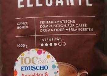 Kawa ziarnista EDUSCHO Crema Elegante 1 kg. Import z Austrii