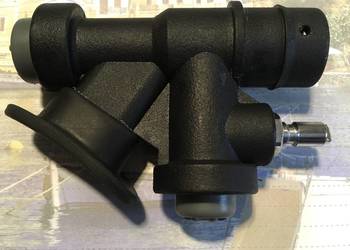 Głowica do inflatora jacketu (karbowanego węża o średnicy 25 mm)