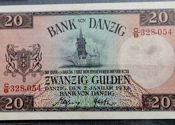 2 x 20 Gulden WMG 1932 ROK I 1937 rok.