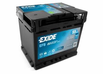 Akumulator Exide EFB 12V 55Ah 540A P+ L1 EL550