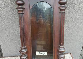 S108 Skrzynia obudowa starego zegara szafka witrynka kapliczka