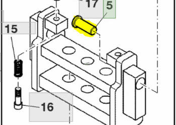 R222329 ŁĄCZNIK KOŁKOWY JD