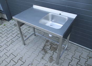 Zlew Gastronomiczny 1 Komorowy Z Blatem Roboczym 150/70/85