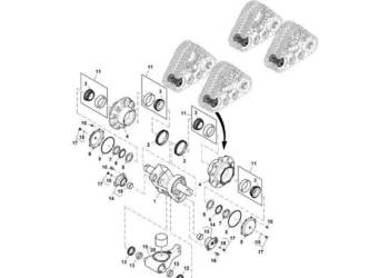 John Deere 9470RX - Piasta R554209 (Gąsienice i obciąźniki) John Deere 9470RX - Piasta R554209 (Gąsienice i obciąźniki)